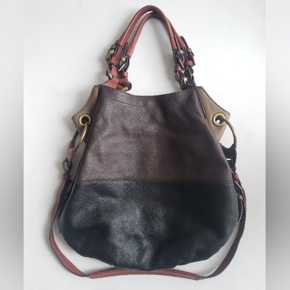 🎈Host Pick🎈 OrYany | Colour Blocked Leather Shoulder Bag
